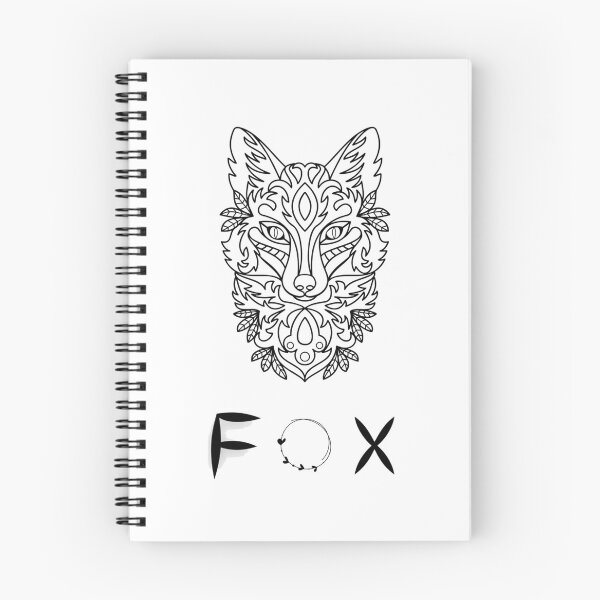 Item preview, fox design line art designed and sold by Leelya-store.