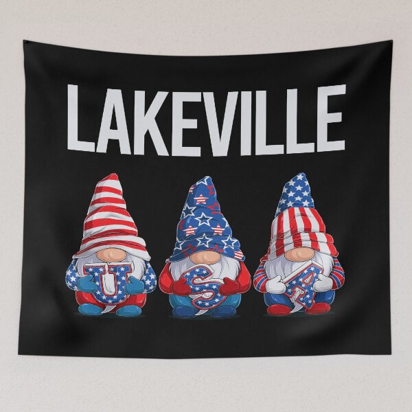 Item preview, Happy USA Gnomes Lakeville designed and sold by xaviajames9.