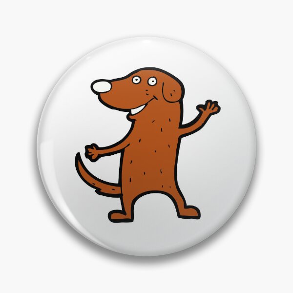 Item preview, dog waving, waving dog sticker designed and sold by helkav.
