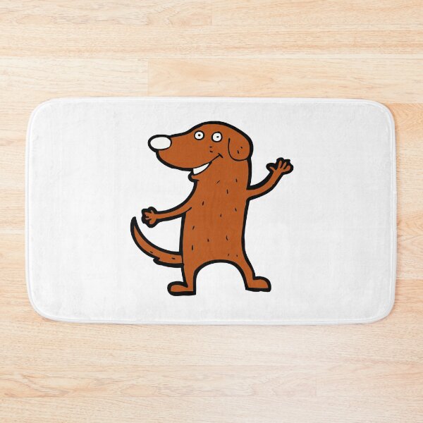 Item preview, dog waving, waving dog sticker designed and sold by helkav.