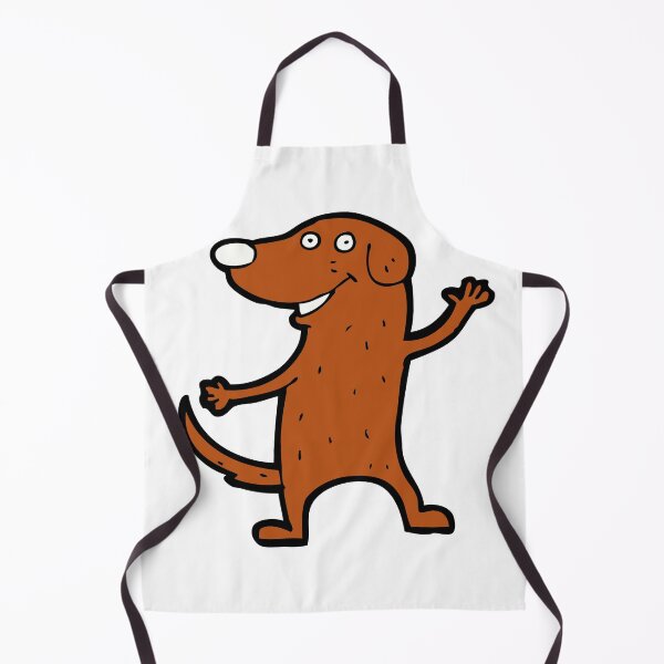 Item preview, dog waving, waving dog sticker designed and sold by helkav.
