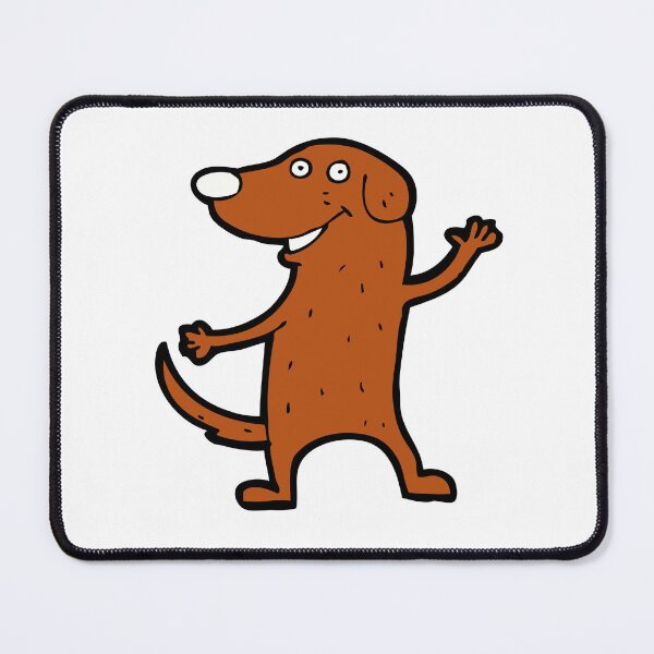 Item preview, dog waving, waving dog sticker designed and sold by helkav.