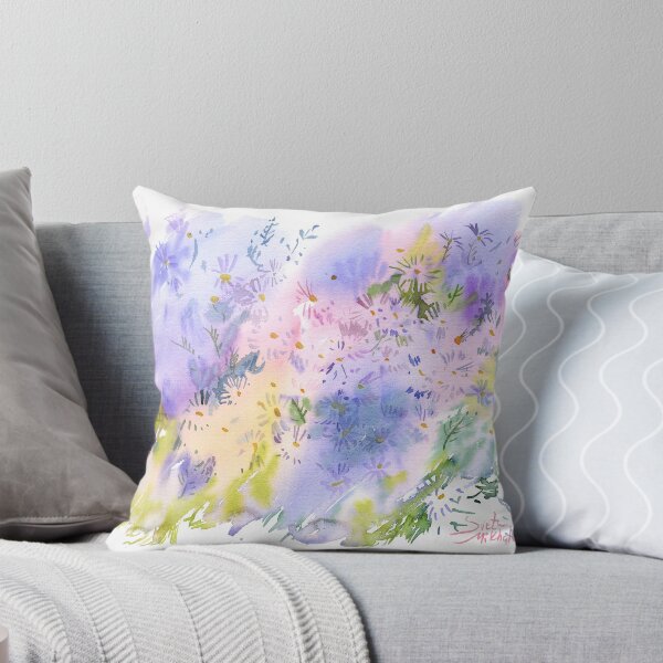 Artikelvorschau, Aquarellblumen. Kleine Astern. entworfen und verkauft von Sveta Mikhalevich.