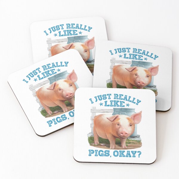 Item preview, Cute Young Pig Farm Motive designed and sold by MarkusShirts.