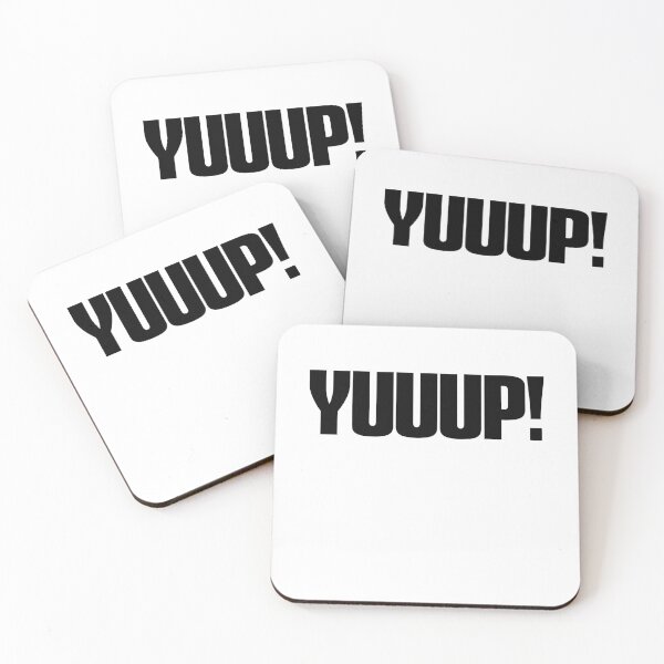 Item preview,  Yuuup! popular auction saying, auctioneer storage gift in black text designed and sold by portrait4you.