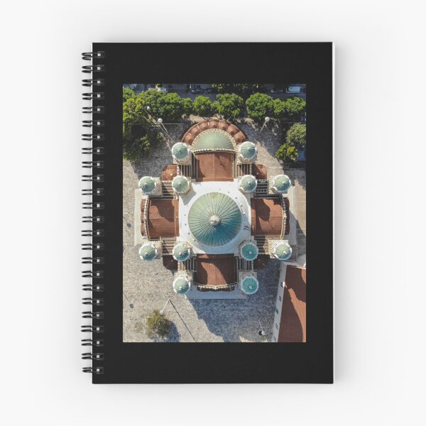 Item preview, Symmetry Saint Andrew Cathedral Church Patras Greece Sticker designed and sold by lelaalicesr.