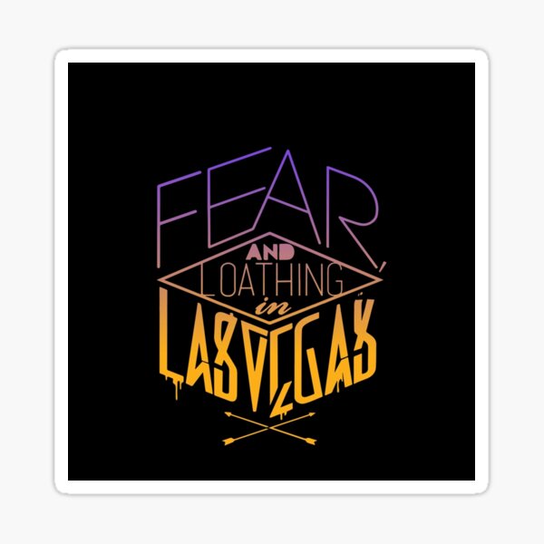 Fear And Loathing In Las Vegas Stickers For Sale Redbubble