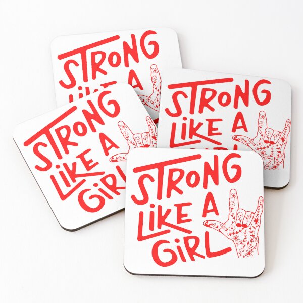 Item preview, Strong Like A Girl designed and sold by wasweye.