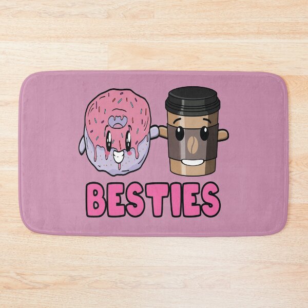 Item preview, Besties coffee and donuts on friendship day designed and sold by Donutlovers.
