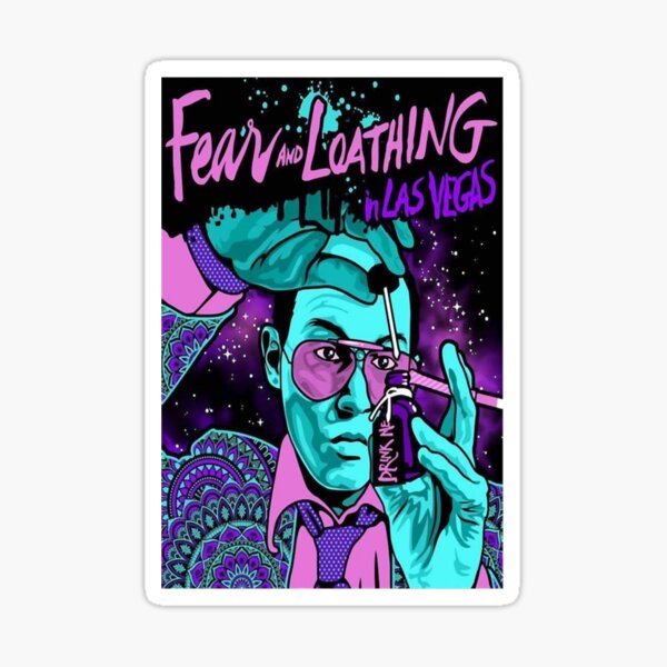 Fear And Loathing In Las Vegas Stickers For Sale Redbubble