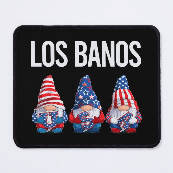 Item preview, Happy USA Gnomes Los Banos designed and sold by xaviajames9.