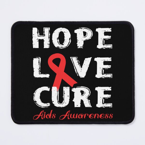 Item preview, Hope, Love, Cure - Aids Awareness designed and sold by SmartStyle.
