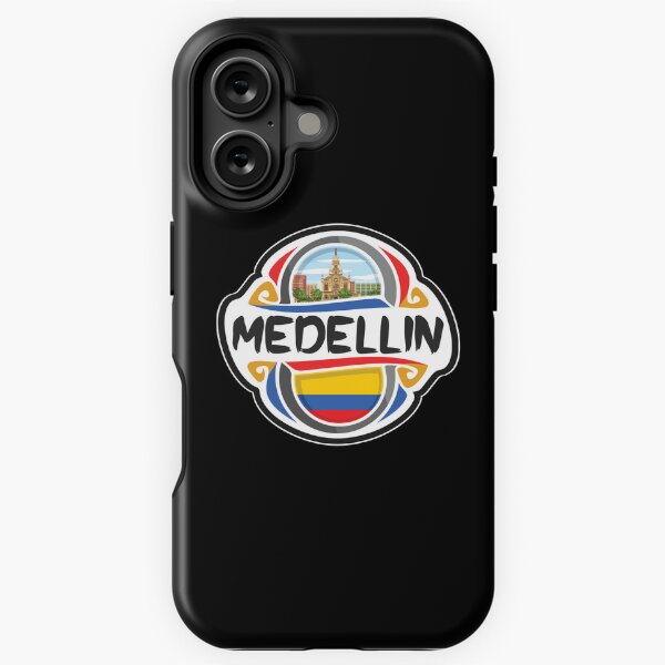 Item preview, Medellin Colombia Flag Badge Travel Souvenir Stamp designed and sold by TeeHome.