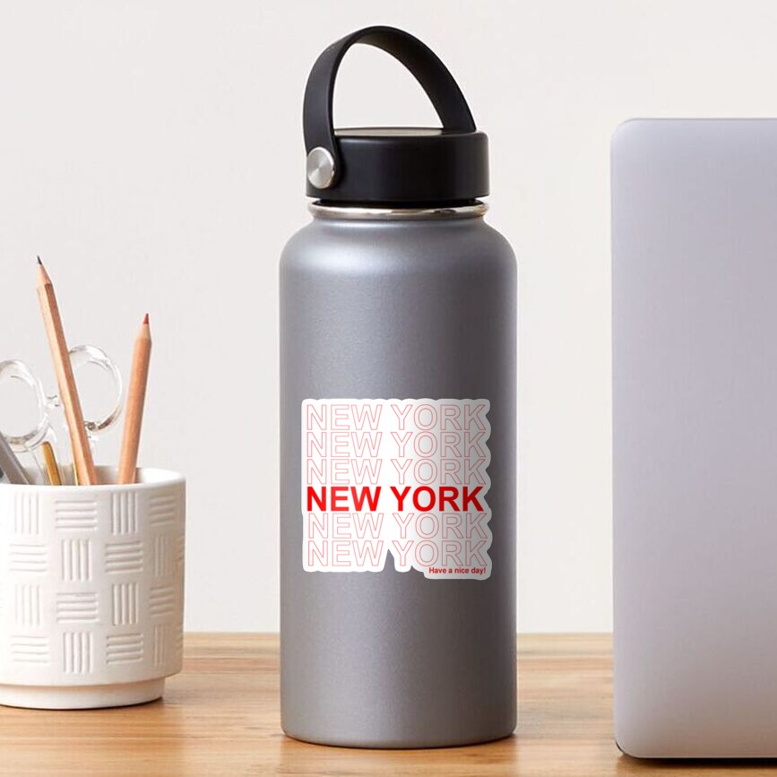 New York - Have a Nice Day Sticker