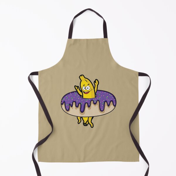 Item preview, Banana dancing inside a donut designed and sold by Donutlovers.