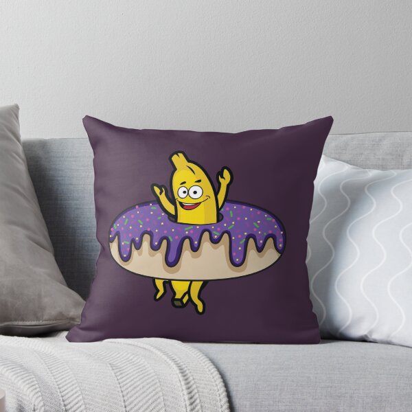 Item preview, Banana dancing inside a donut designed and sold by Donutlovers.
