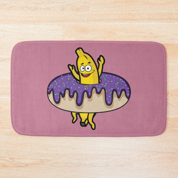 Item preview, Banana dancing inside a donut designed and sold by Donutlovers.
