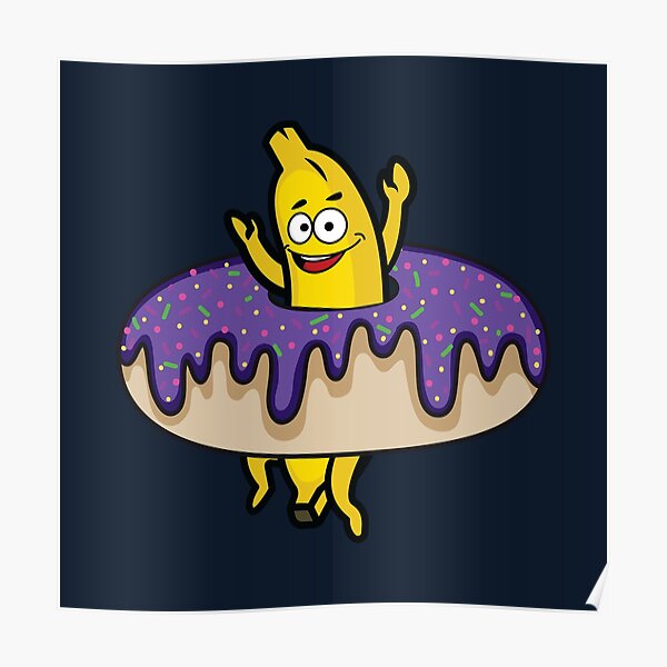 a donut" Poster for Sale by | Redbubble