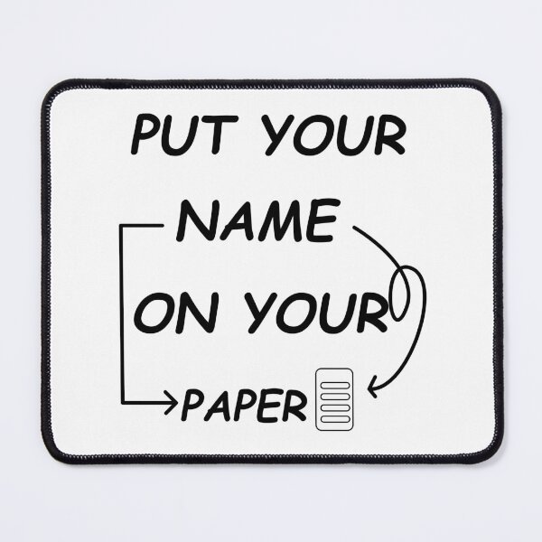 Item preview, Put you name on Paper designed and sold by Brother03.