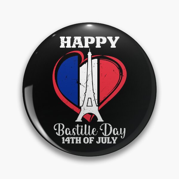 Item preview, Happy Bastille Day 14th July eiffel tower designed and sold by nueschka.