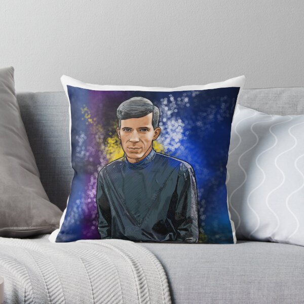 Bob 1 Pomp Throw Pillow