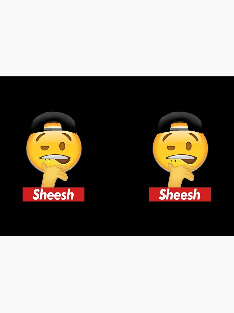 "Ice in my veins emoji sheesh biting lip sheesh emoji " Hardcover Journal for Sale by