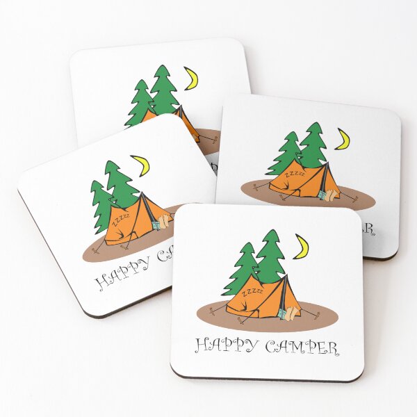 Item preview, HAPPY CAMPER designed and sold by DomGDesign.