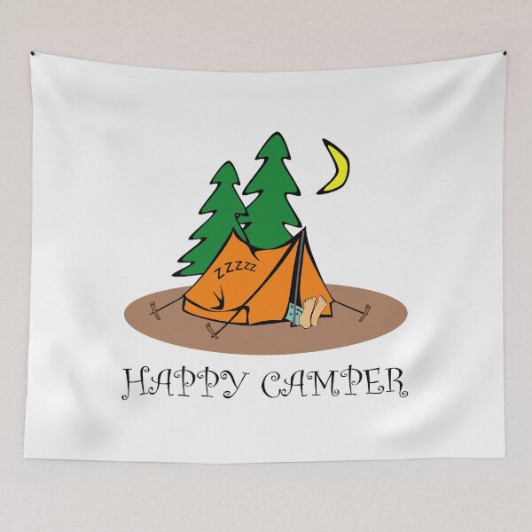 Item preview, HAPPY CAMPER designed and sold by DomGDesign.