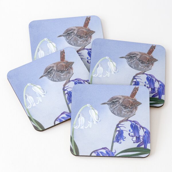 Item preview, Bluebells and Jenny Wren designed and sold by samcannon.