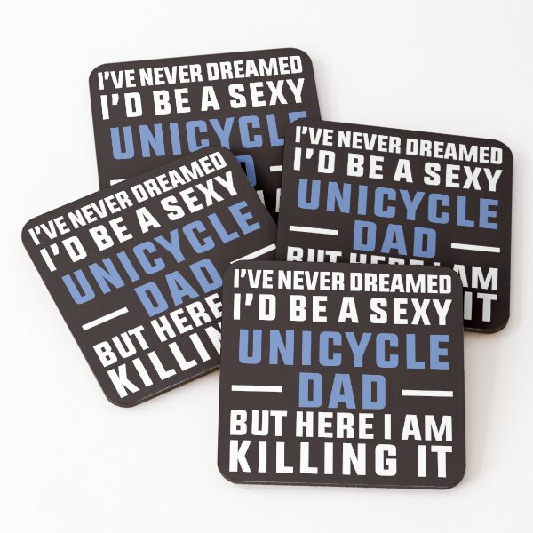 Item preview, Sexy Unicycle Dad, Unicycle Rider, Funny Unicycle designed and sold by Aerial Addicts.