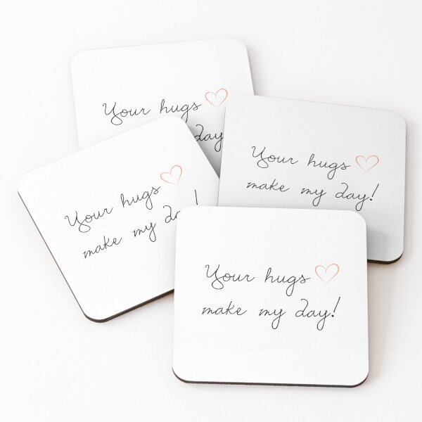 Item preview, Your hugs make my day - Simple Art designed and sold by Mintminz.