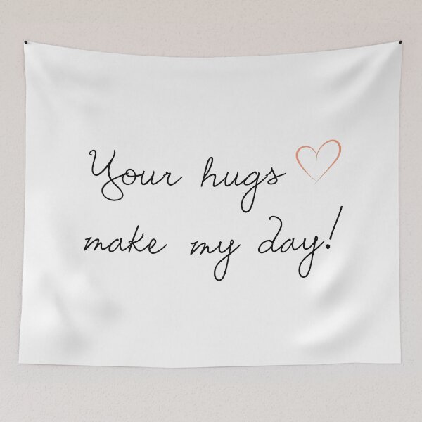 Item preview, Your hugs make my day - Simple Art designed and sold by Mintminz.