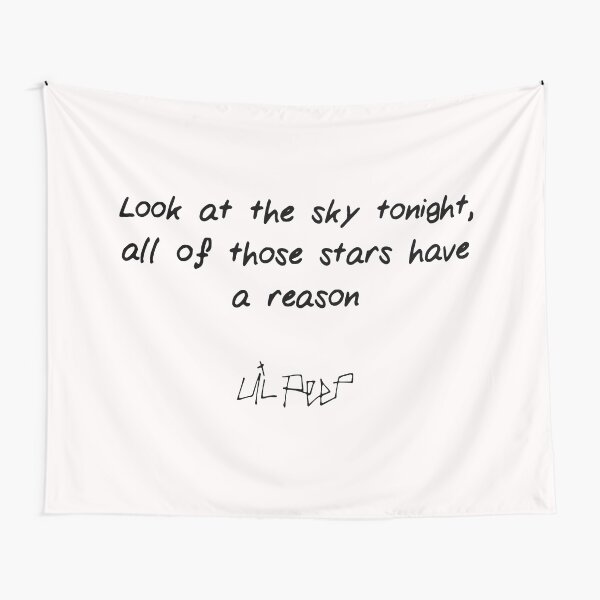 Lil peep tapestry online star shopping