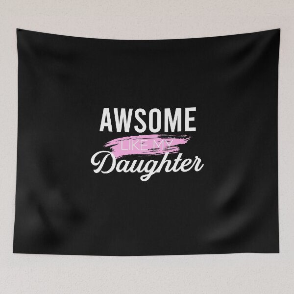 Item preview, AWESOME LIKE MY DAUGHTER Classic T-Shirt designed and sold by ouaredi.