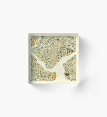 ISTANBUL MAP Acrylic Block