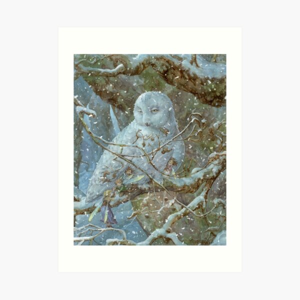 Winter Refuge Art Print