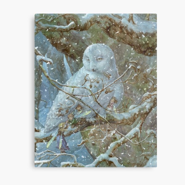 Winter Refuge Metal Print