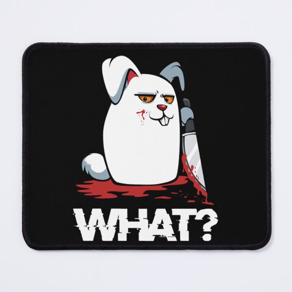 Item preview, Bunny T-ShirtBunny - Morderous Killer Rabbit - What_ Blood Knife Humorous designed and sold by BratbitBarry.