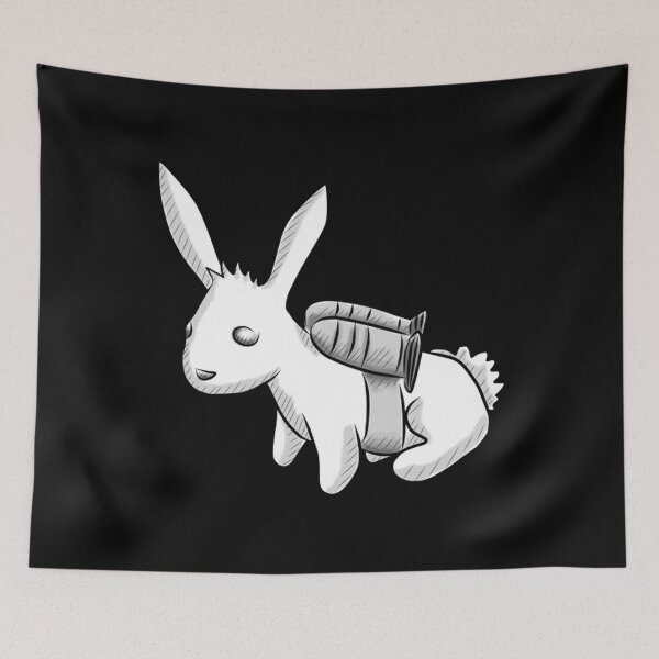 Item preview, Bunny T-ShirtBunny with Jetpack  designed and sold by BratbitBarry.