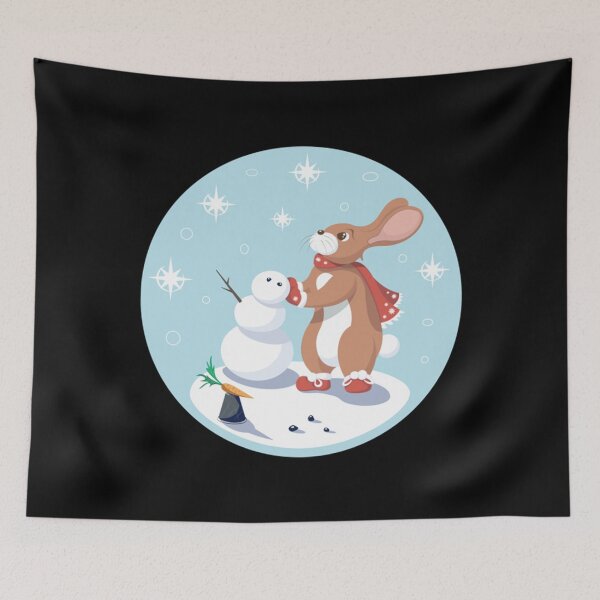Item preview, Bunny T-ShirtChristmas rabbit designed and sold by BratbitBarry.