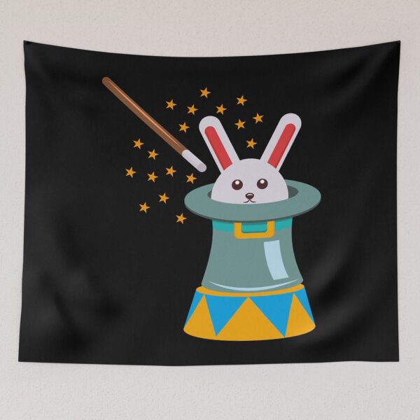 Item preview, Bunny T-ShirtCircus Rabbit Magic Bunny - Cirque Event Entertainment Conjure designed and sold by BratbitBarry.
