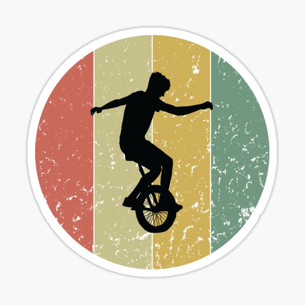 "Talk About Unicycle, Unicycle Rider, Funny Unicycle" Sticker for Sale by amarnisomar Redbubble