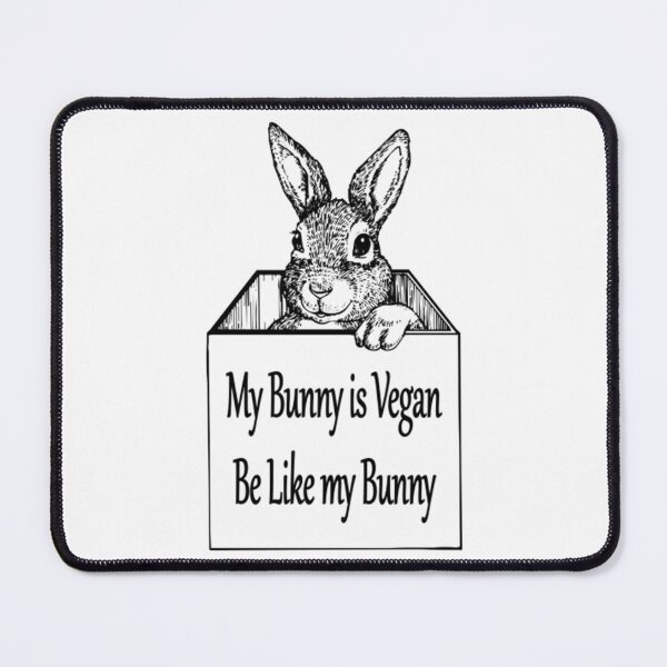 Item preview, Bunny T-ShirtMy Bunny is Vegan, Be like my Bunny. Happy Easter designed and sold by BratbitBarry.