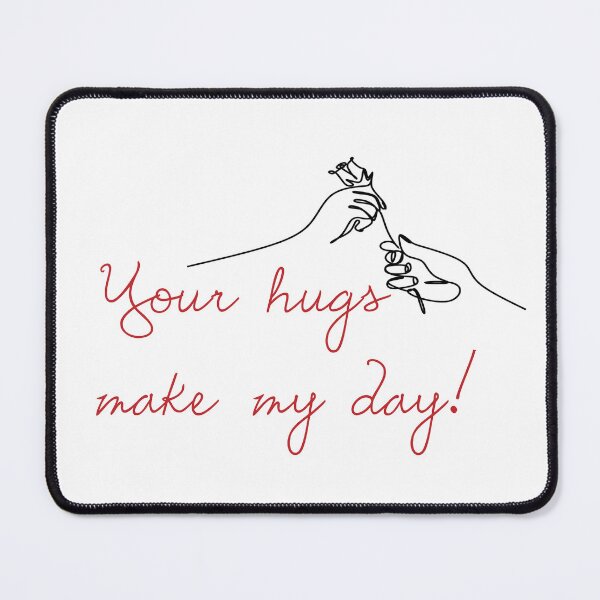 Item preview, Your hugs make my day - Simple Art 2 designed and sold by Mintminz.