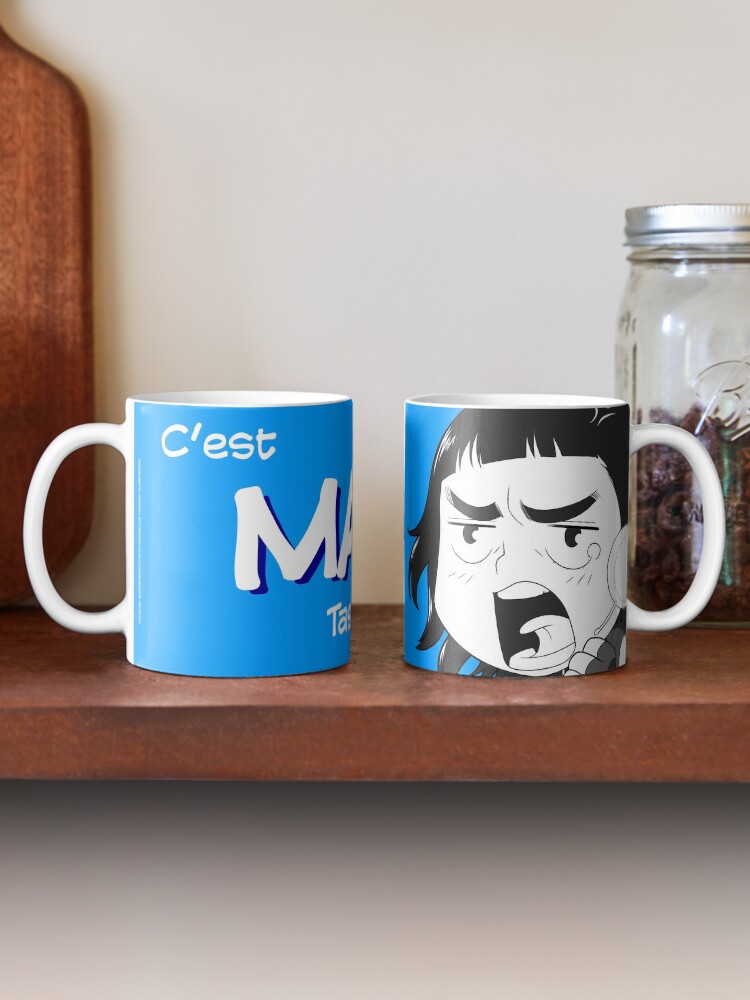 Mug ''8-OPTIONS.COM - FR - MA TASSE - BLEU - 10 $ pour auteurs' : autre vue