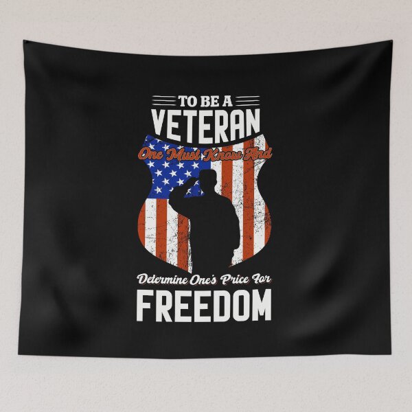Artikelvorschau, Veterans Day Patriot Veteran USA-Flagge entworfen und verkauft von nueschka.