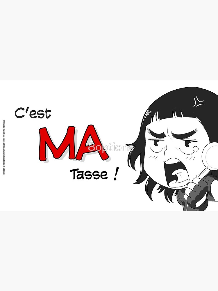 « 8-OPTIONS.COM - FR - MA TASSE - BLANC - 10 $ pour auteurs » par 8options