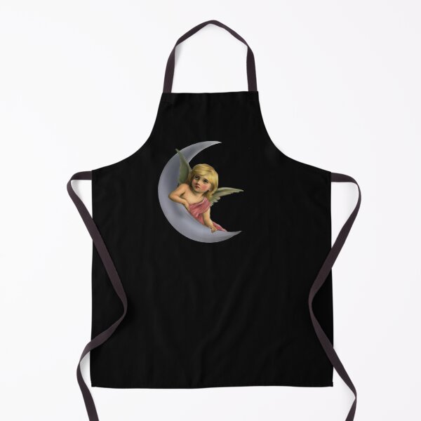 Item preview, Angel and moon artwork designed and sold by DopeDesign111.