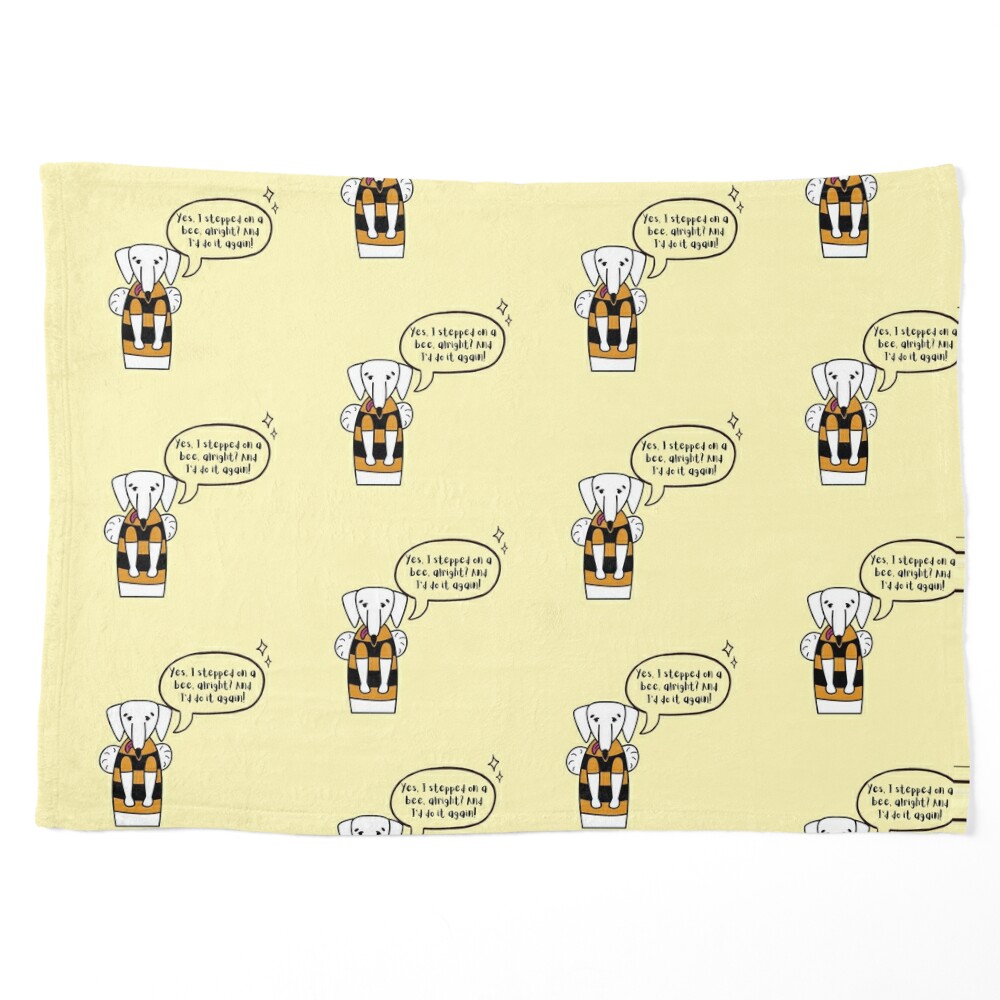 My dog stepped on a bee iPad Case & Skin for Sale by Malonza