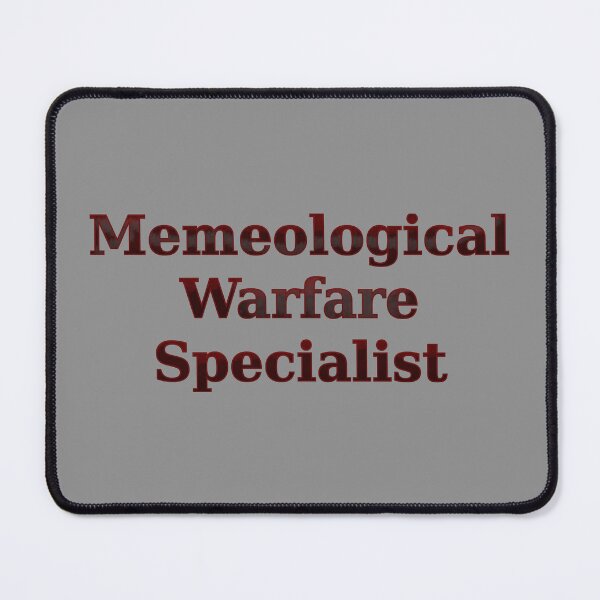 Item preview, Memeological Warfare Specialist designed and sold by SolarCross.